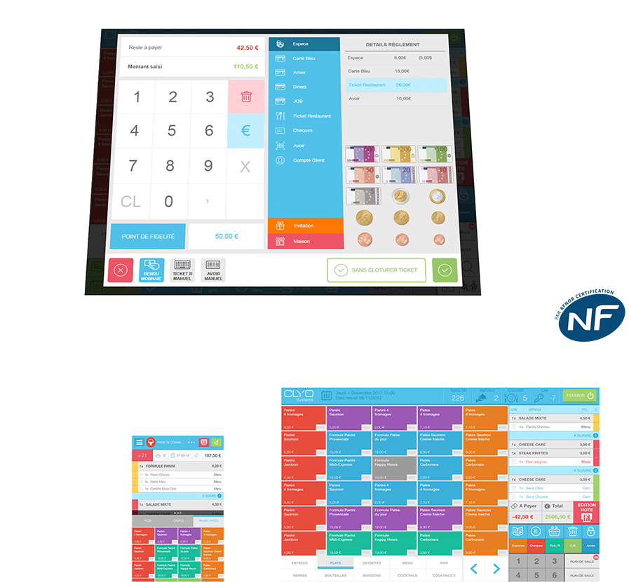 Logiciel de Restaurant - Agilis : Logiciel de caisse de restaurant