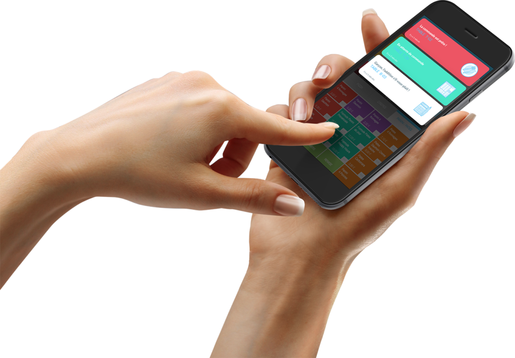 Logiciel de caisse Clyo Systems sur smartphone